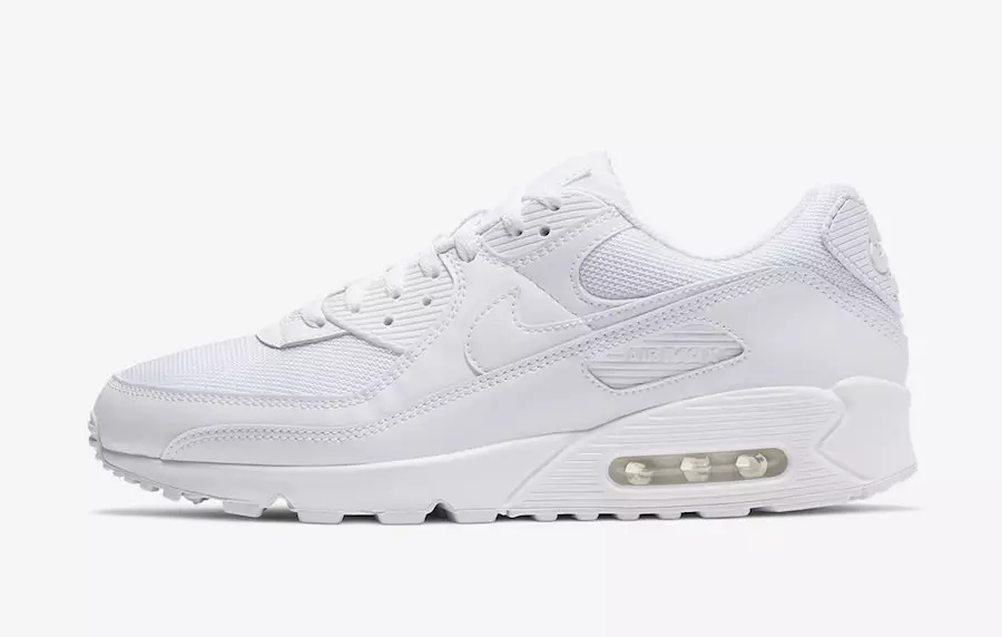 Ημερομηνία κυκλοφορίας Nike Air Max 90 White CN8490-100