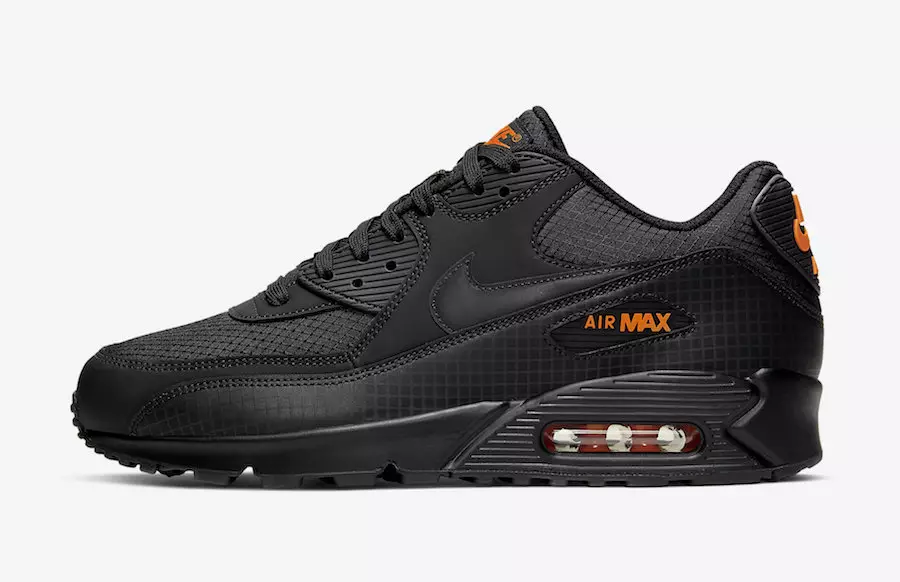 Nike Air Max 90 Noir Orange CT2533-001 Date de sortie