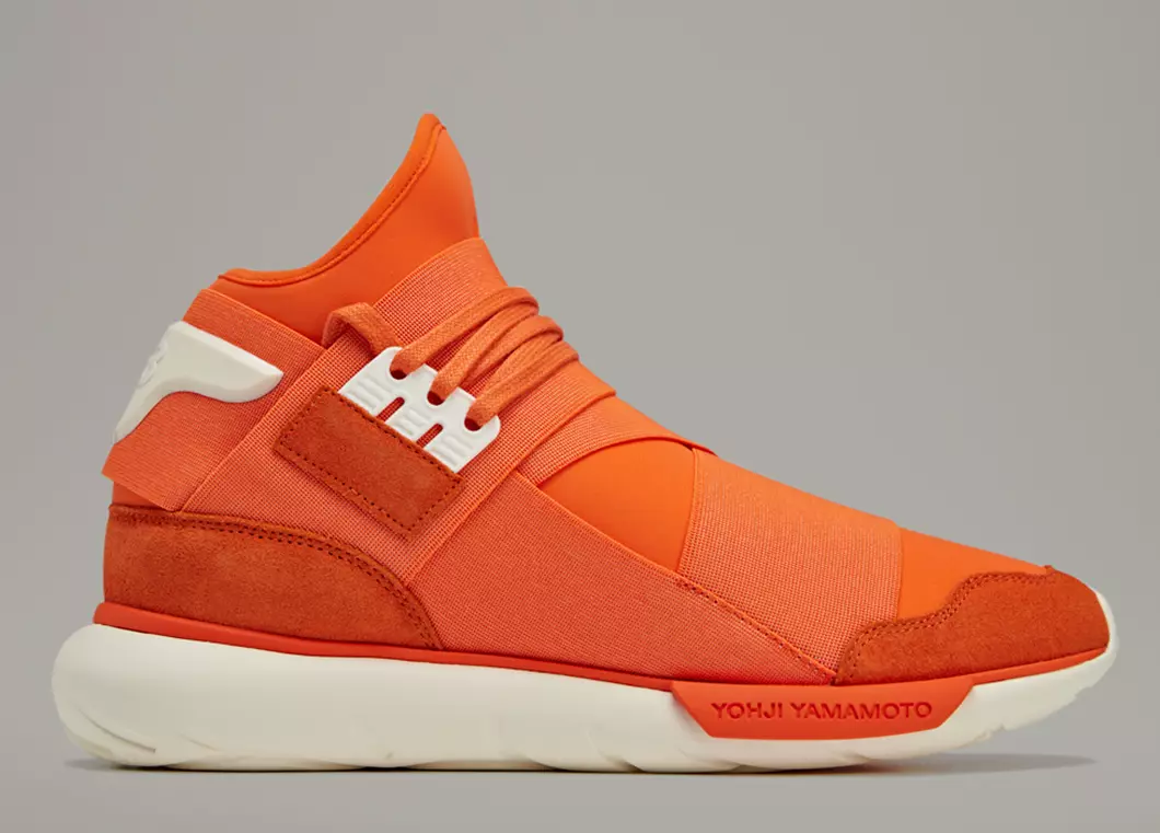 Adidas Y-3 Qasa High Returns ikoniskā oranžā krāsā