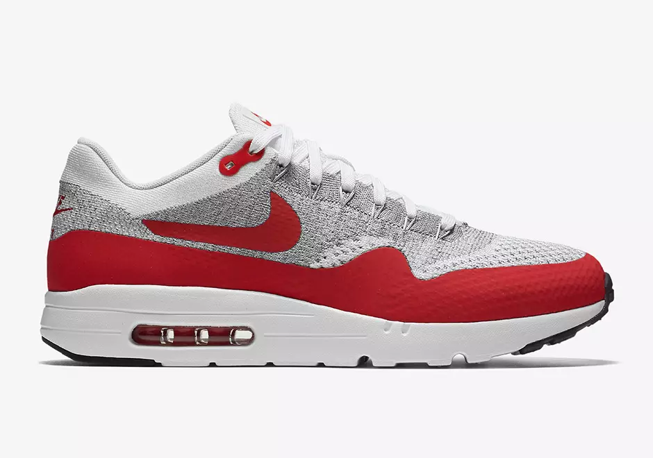 Nike Air Max 1 Ultra Flyknit Sport Rot