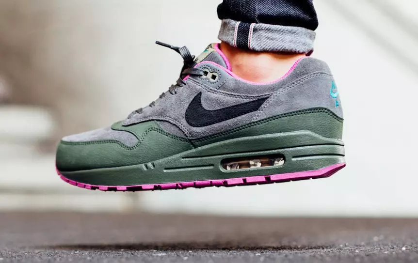 Nike Air Max 1 Былғары Қара Қалайшы