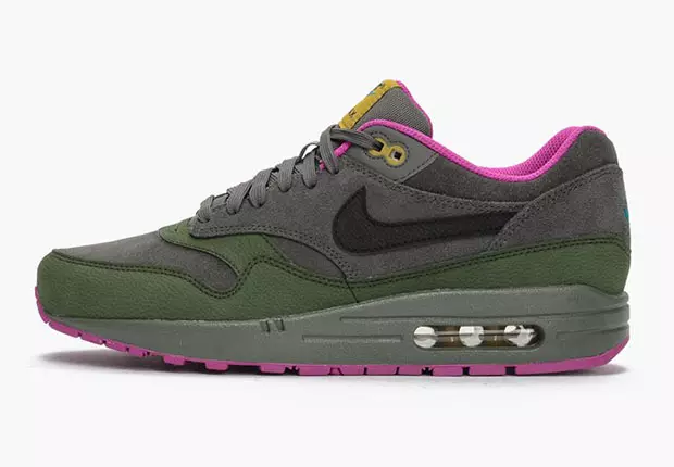 Nike Air Max 1 bőr sötét ón