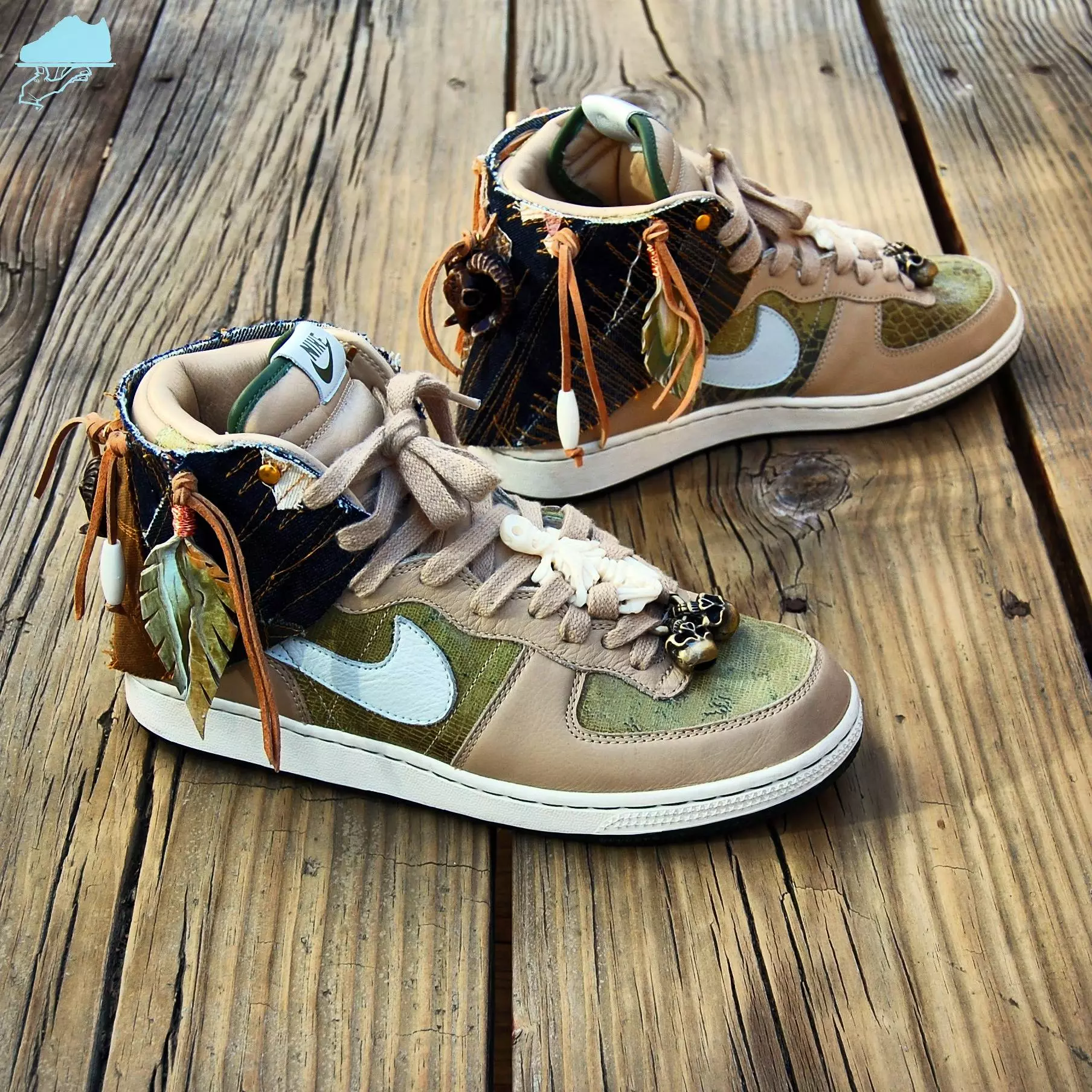 Nike Terminator High Premium Savages гурманските Kickz