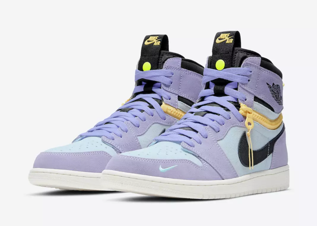 Air Jordan 1 High Switch Purple Pulse CW6576-500 ထုတ်ဝေသည့်နေ့စွဲ စျေးနှုန်း