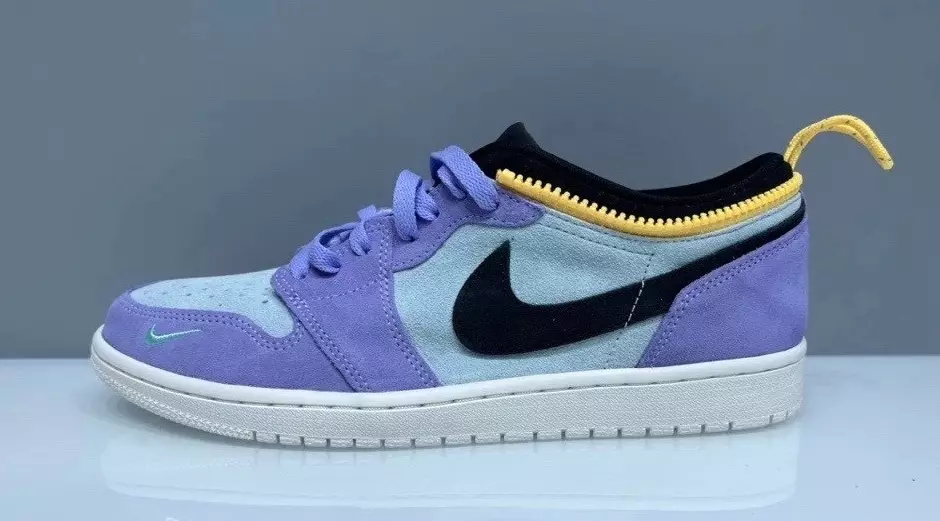 Air Jordan 1 High Switch Purple Pulse Glacier Blue Sail Black ဖြန့်ချိသည့်ရက်