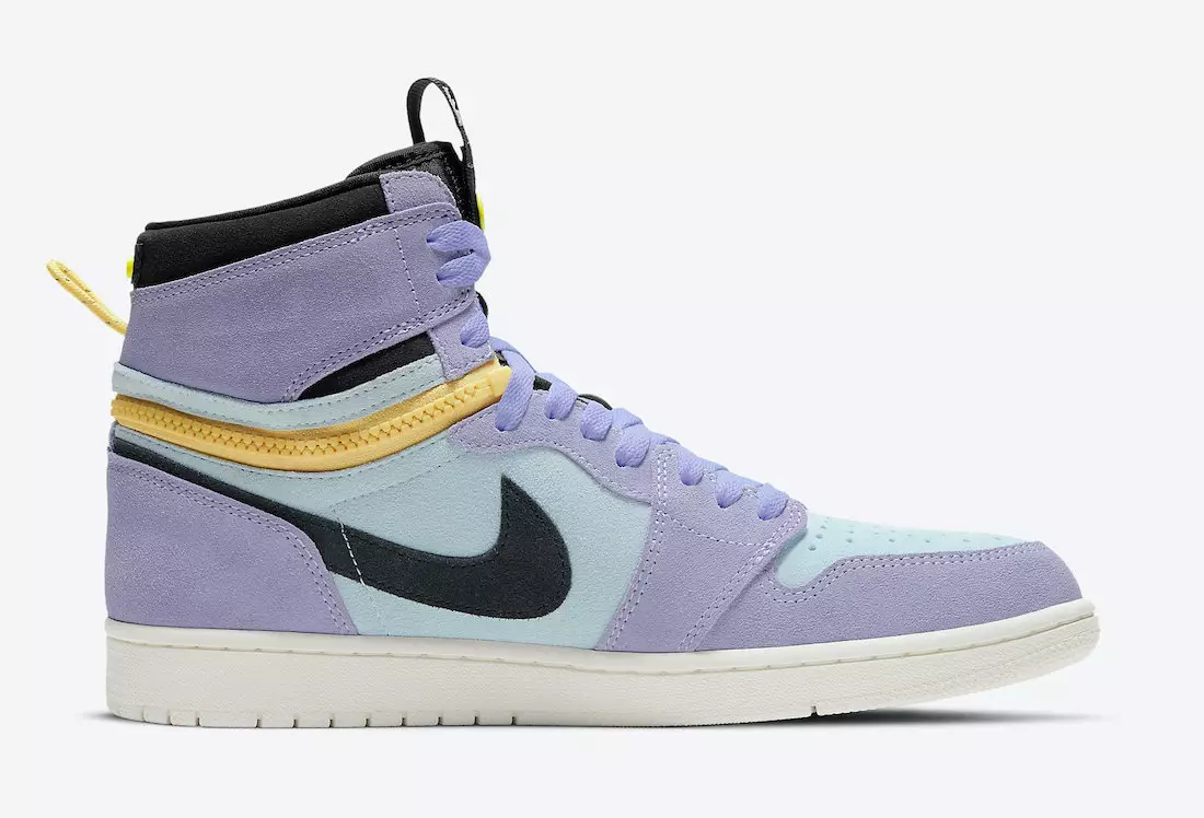 Air Jordan 1 High Switch Purple Pulse CW6576-500 Шығарылған күні бағасы