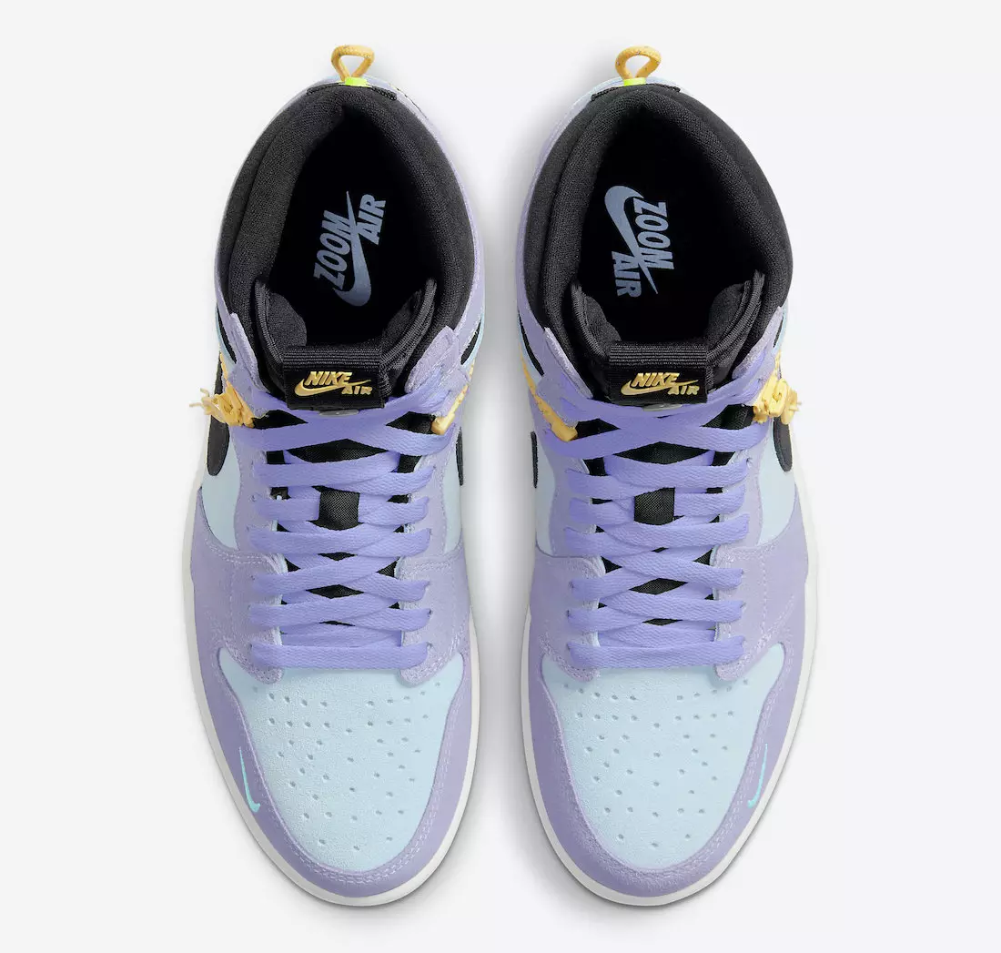 Air Jordan 1 High Switch Purple Pulse CW6576-500 Шығарылған күні бағасы