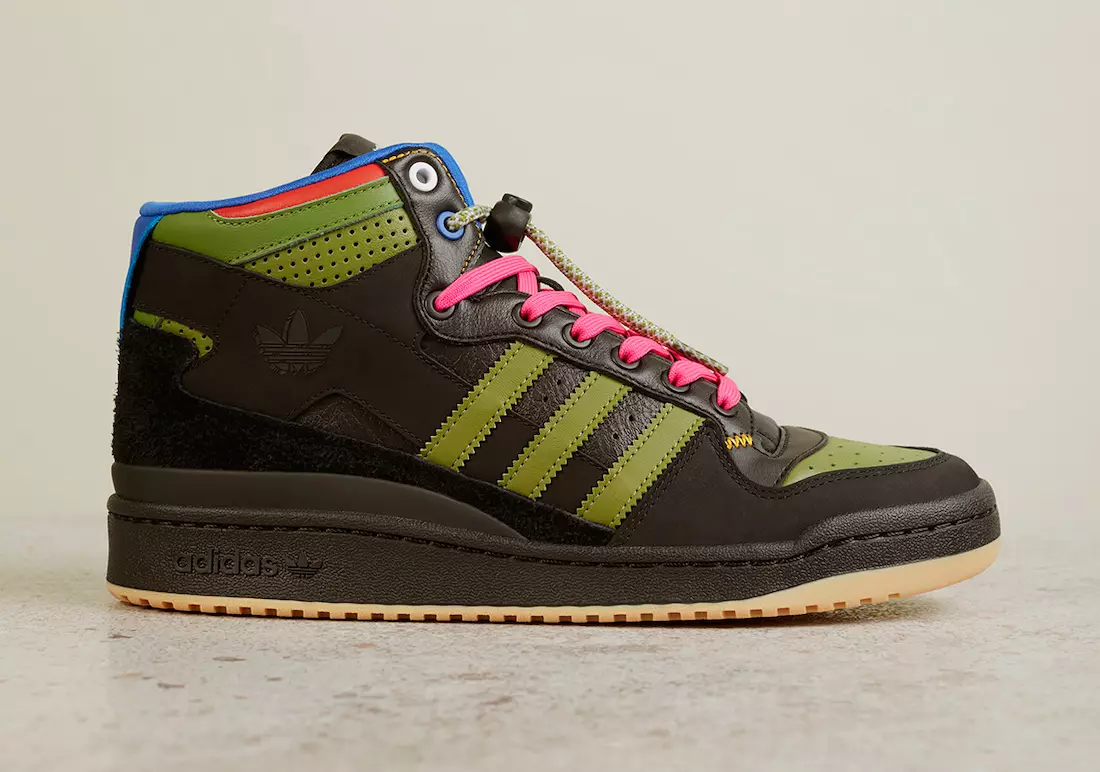 Hebru Brantley adidas foorum Mid GZ4396 väljalaskekuupäev