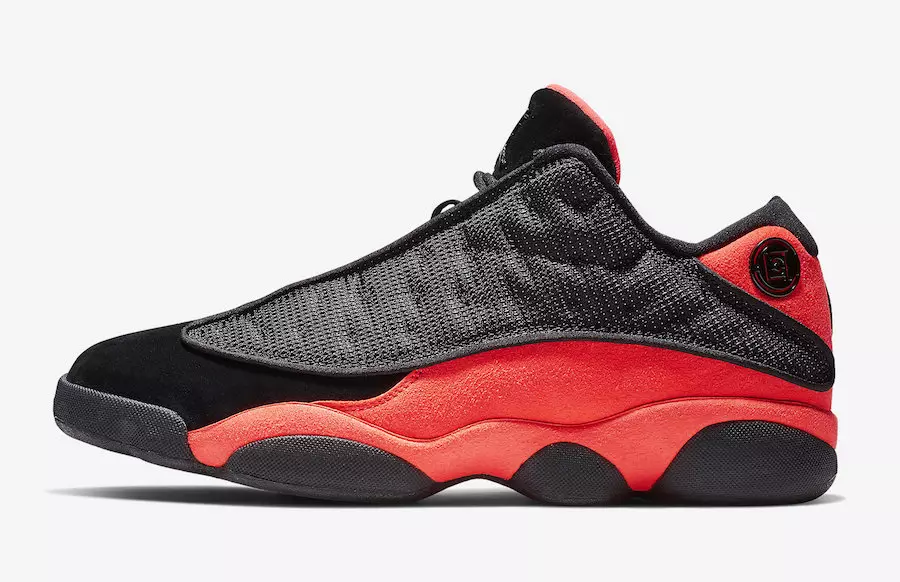 Clot Air Jordan 13 Low Black Infrared AT3102-006 Utgivelsesdato Pris