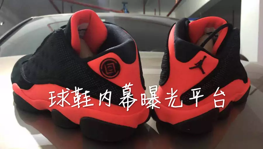 Clot Air Jordan 13 Low Black Infrared AT3102-006 ဖြန့်ချိသည့်ရက်စွဲ စျေးနှုန်း