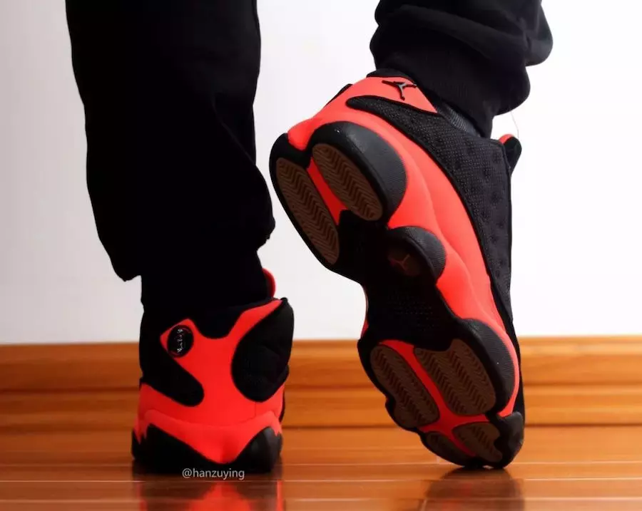 Clot Air Jordan 13 Low Black Pink On-Feet