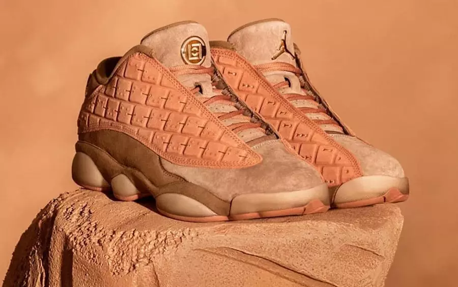 Clot Air Jordan 13 Low Terracotta Blush Releasedatum