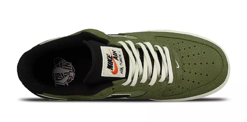 Кросівки Nike Air Force 1 07 LV8 Crocskin Sail Palm Green