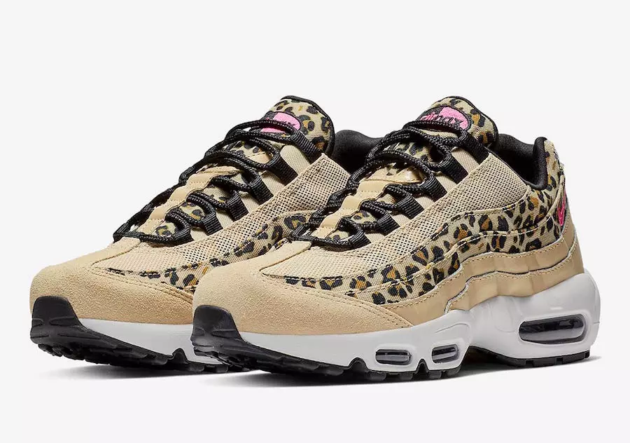 Lançamento do Nike Air Max 95 com estampa de leopardo