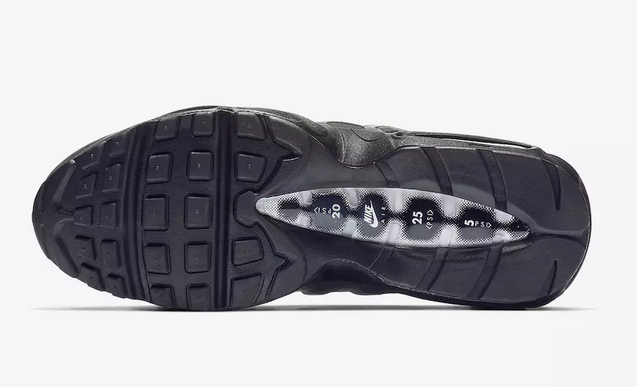 Nike Air Max 95 Black Anthracite AT2865-003 ထုတ်ဝေသည့်ရက်စွဲ