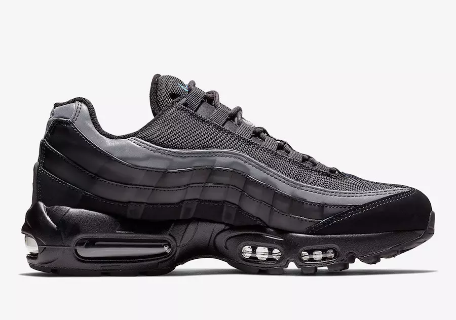 Nike Air Max 95 Negras Game Royal BQ3168-002