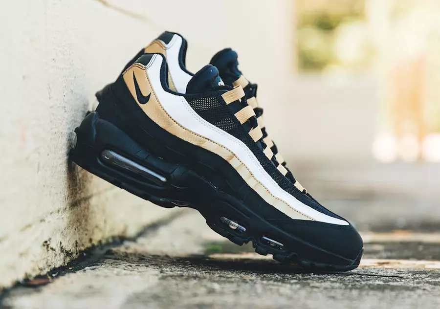 Nike Air Max 95 Zwart Goud AT2865-002