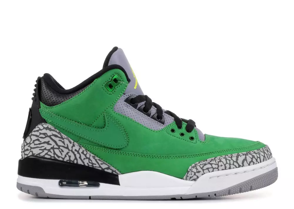 Air Jordan 3 Tinker Oregon Ducks