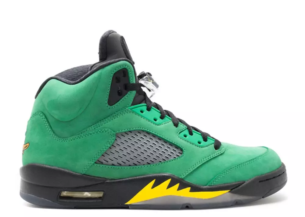 Air Jordan 5 Oregon Ducks