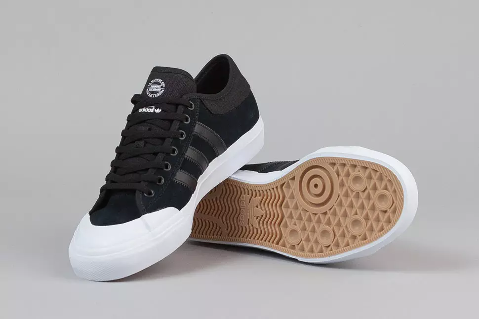 Adidas Skateboarding Matchcourt Low Black White