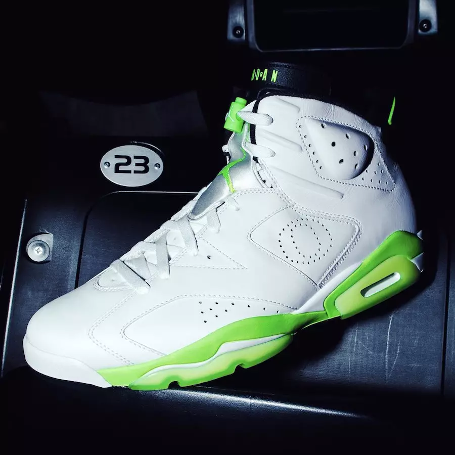 Air Jordan 6 Oregon Ducks жаночыя PE