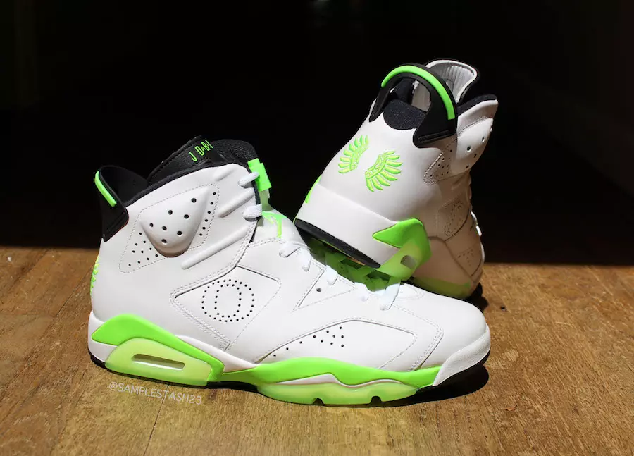 حذاء كرة السلة من شركة Air Jordan 6 Oregon Womans PE