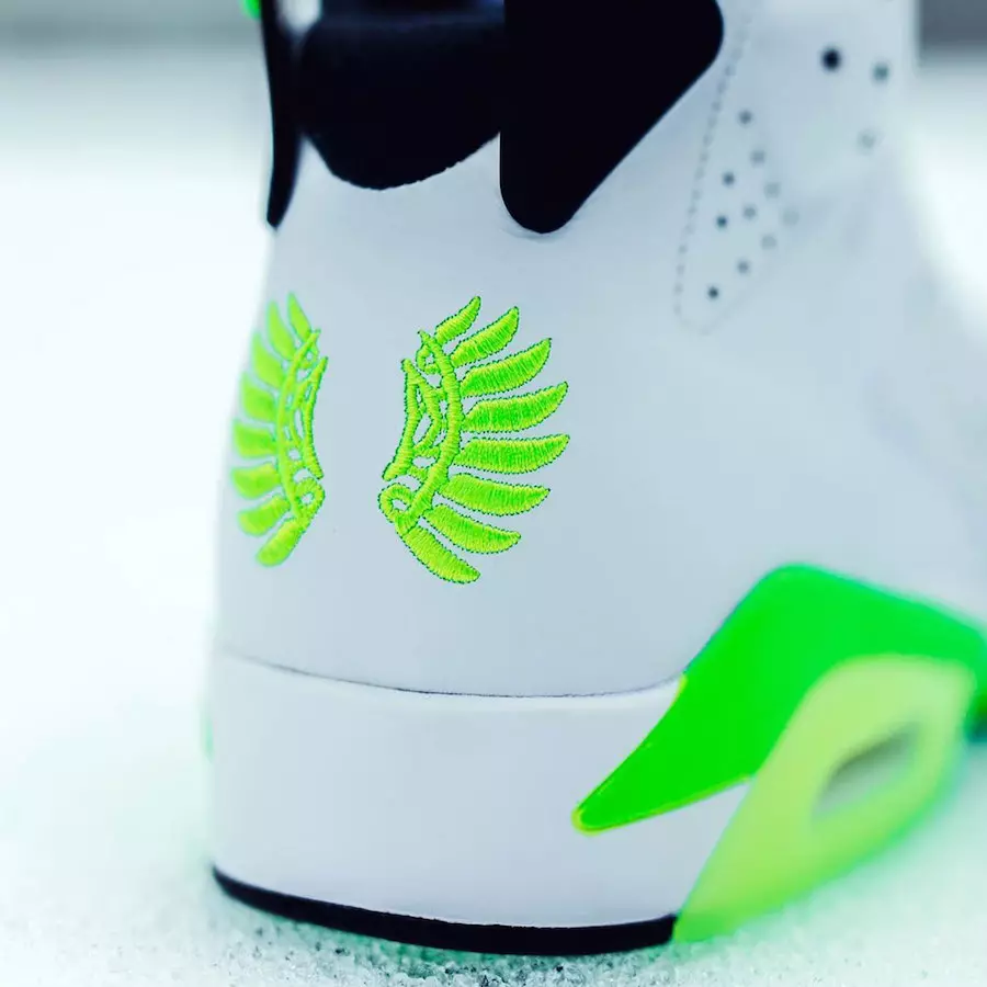 Air Jordan 6 Oregon Ducks Ayollar PE