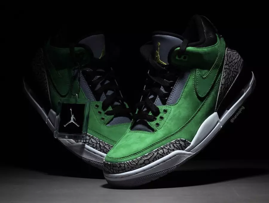 Air Jordan 3 Tinker Oregon Ducks AJ3-867493