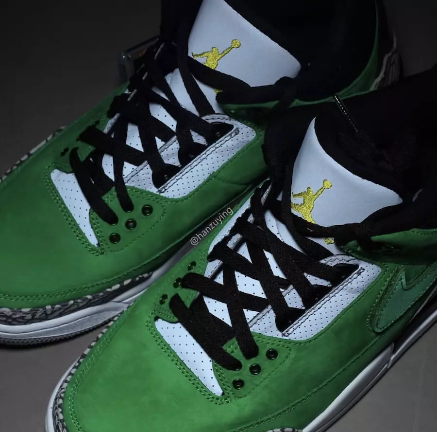 Air Jordan 3 Tinker Oregon Ducks AJ3-867493