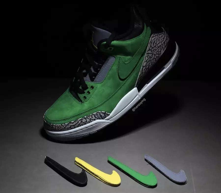 Air Jordan 3 Tinker Oregon Bata AJ3-867493