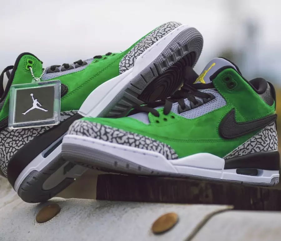 Oregon Bata Air Jordan 3 Tinker