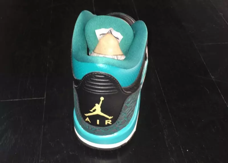 Air Jordan 3 GS Black Teal Gold 441140-018