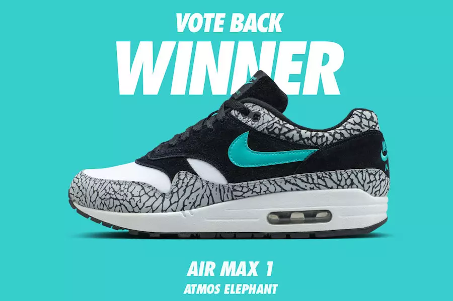 Koji atmos Nike Air Max 1 Elephant 2017