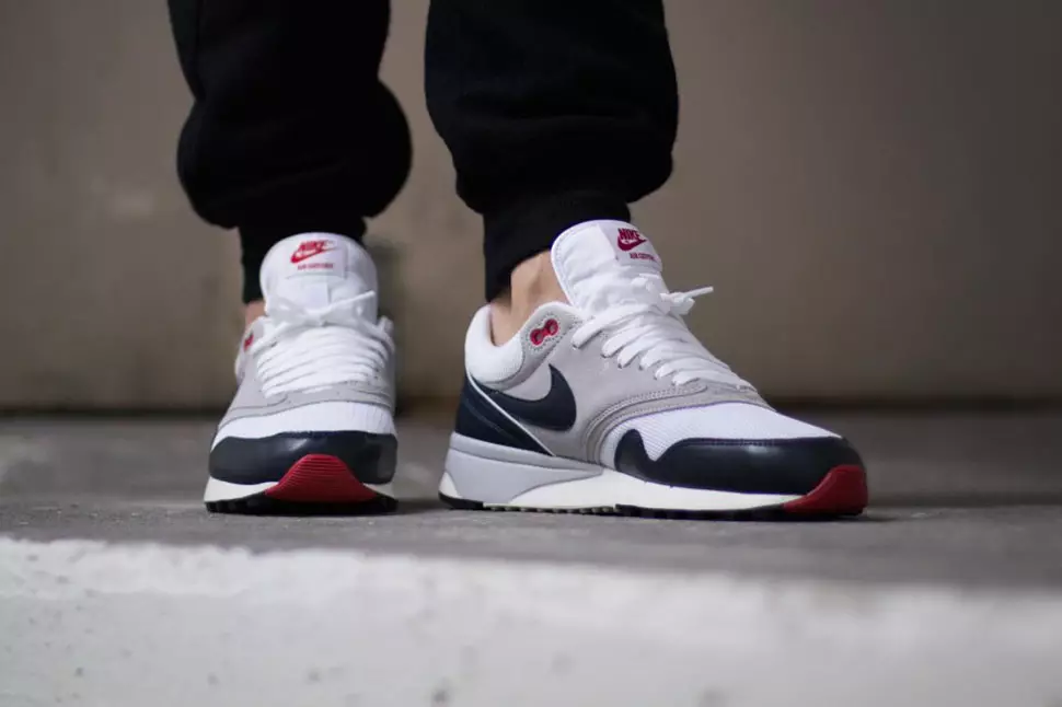 Nike Air Odyssey OG Branco Obsidian Cinza Vermelho