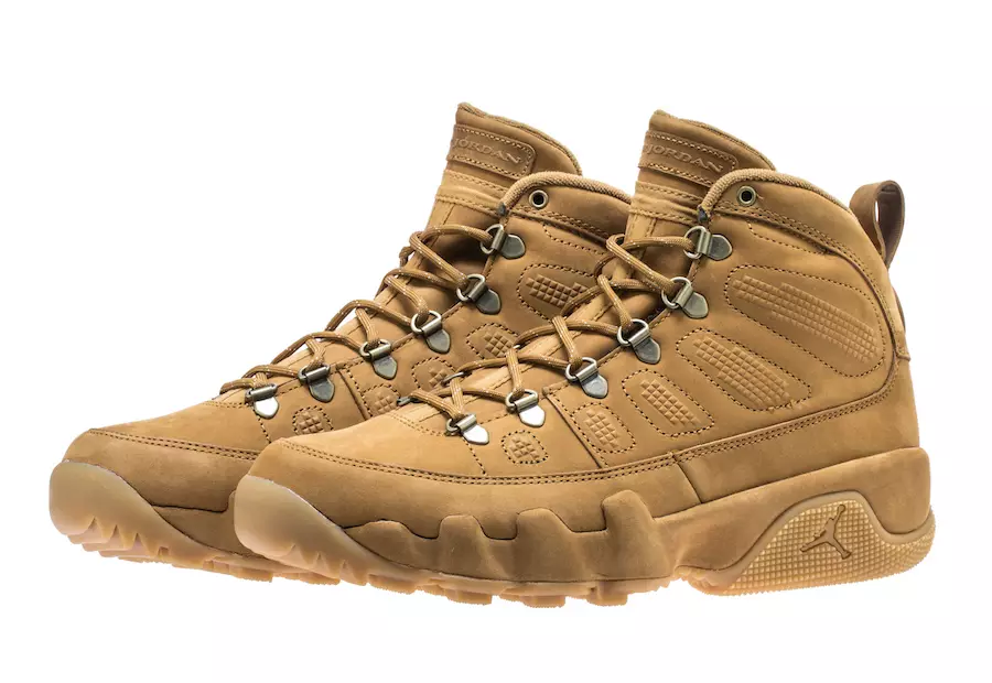 Air Jordan 9 Boot Wheat AR4491-700 izlaišanas datums