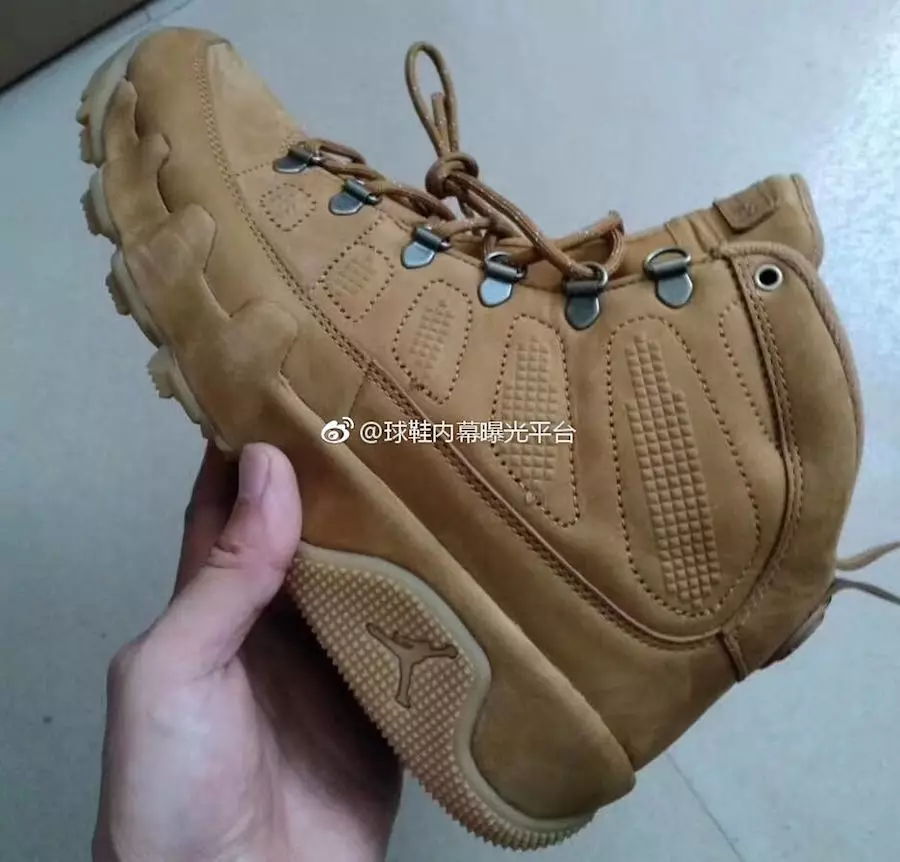 تاریخ انتشار Air Jordan 9 Boot Wheat 2018