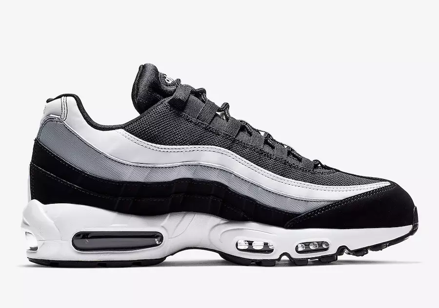 Nike Air Max 95 Black Wolf Grey White 749766-038 Ημερομηνία κυκλοφορίας