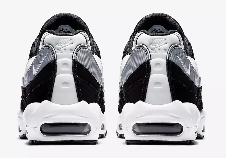 Nike Air Max 95 Black Wolf Grey White 749766-038 Датум на издавање