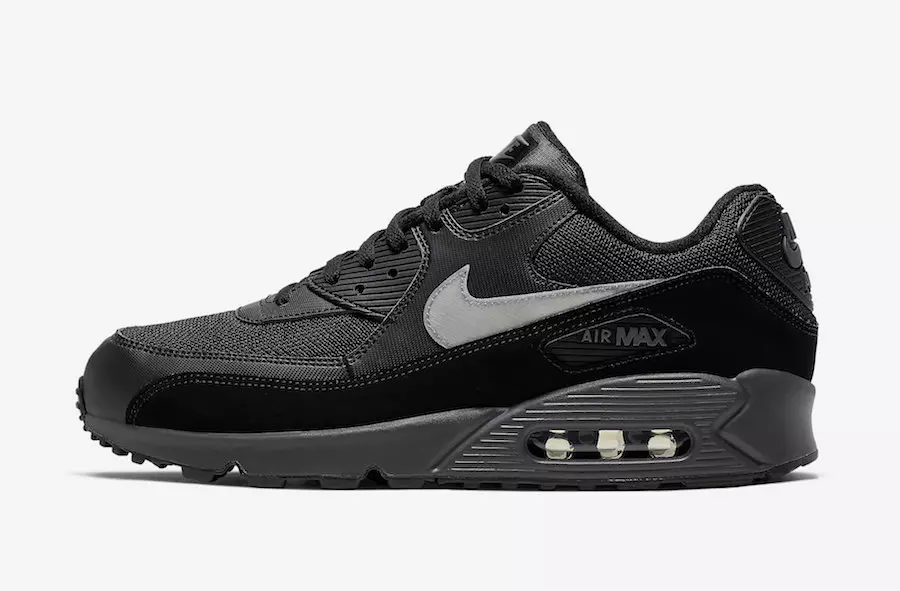 Nike Air Max 90 Black Silver AJ1285-023 Датум на издавање