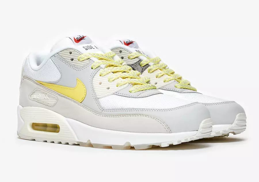 Nike Air Max 90 Premium Mixtape Lemon Frost CI6394-100 Megjelenés dátuma