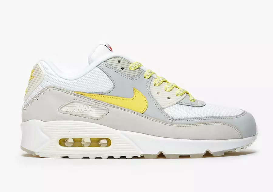 Nike Air Max 90 Premium Mixtape Lemon Frost CI6394-100 Tarikh Tayangan