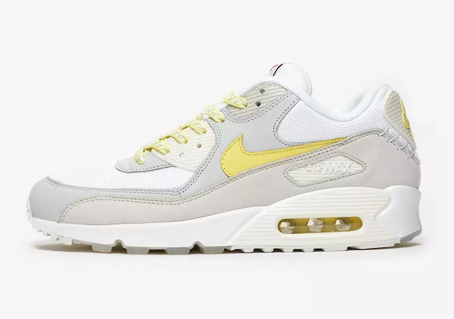 Nike Air Max 90 Premium Mixtape Lemon Frost CI6394-100 Tarikh Tayangan