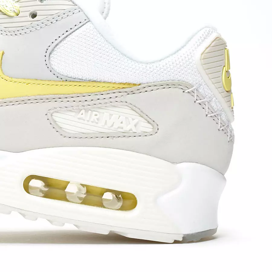 Nike Air Max 90 Premium Mixtape Lemon Frost CI6394-100 تاريخ الإصدار