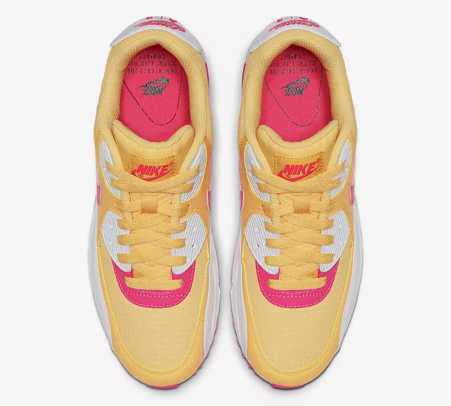 Nike Air Max 90 Topaz Gold Laser Fuchsia 325213-702 תאריך שחרור