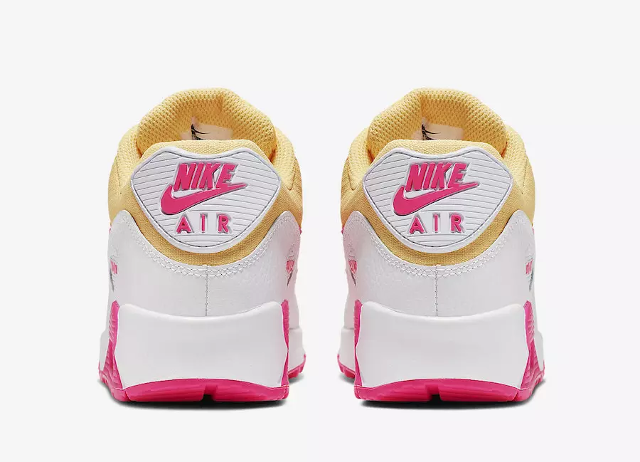 Nike Air Max 90 Topaz Gold Laser Fuchsia 325213-702 תאריך שחרור