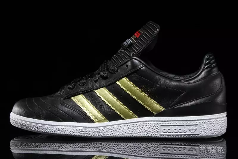 adidas Busenitz Scheinfeld အနက်ရောင်ရွှေ