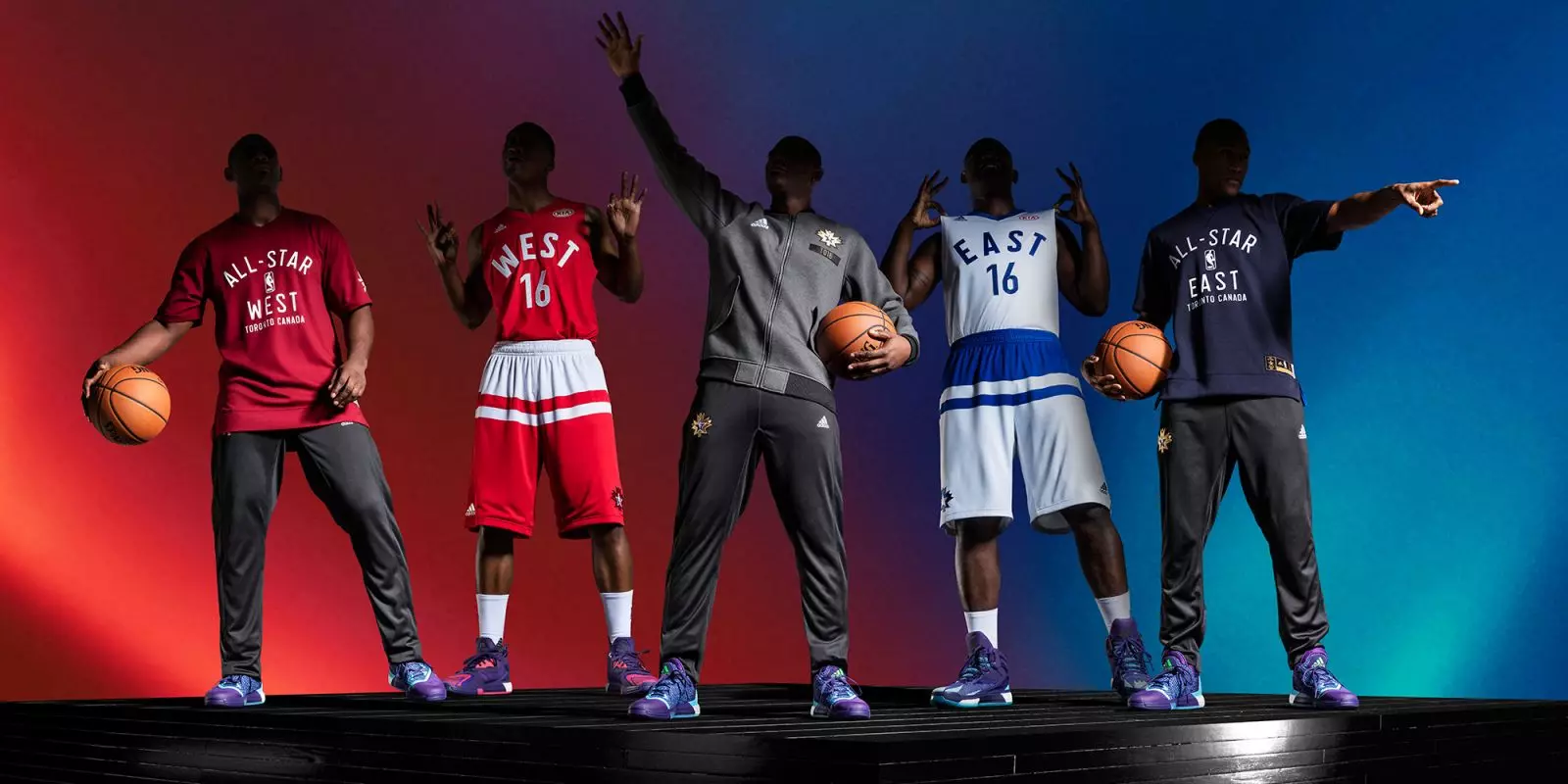 adidas 2016 NBA жұлдызды жейделерін таныстырды