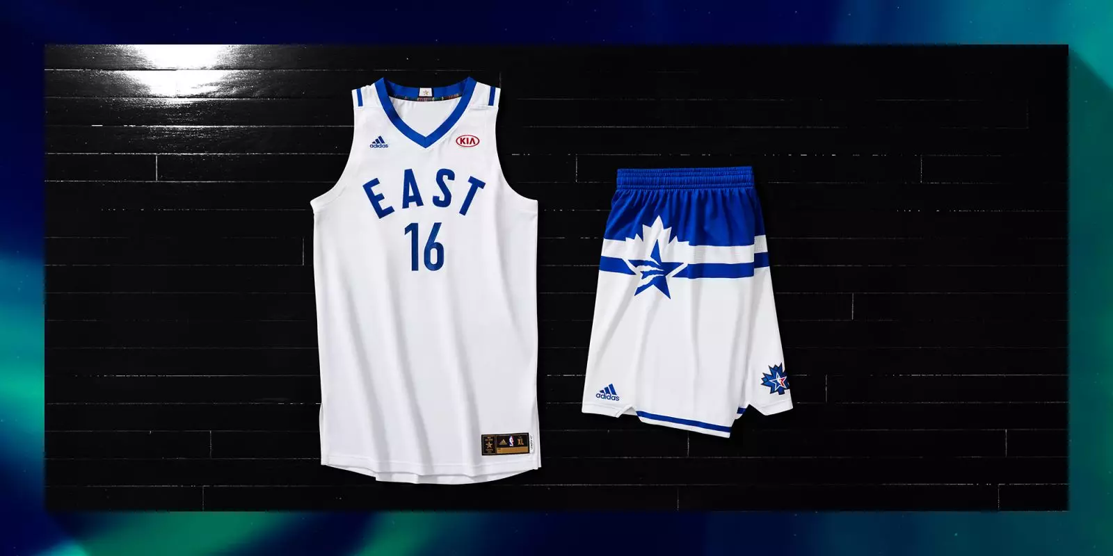 NBA 2016 All Star Uniforms Maillots Toronto