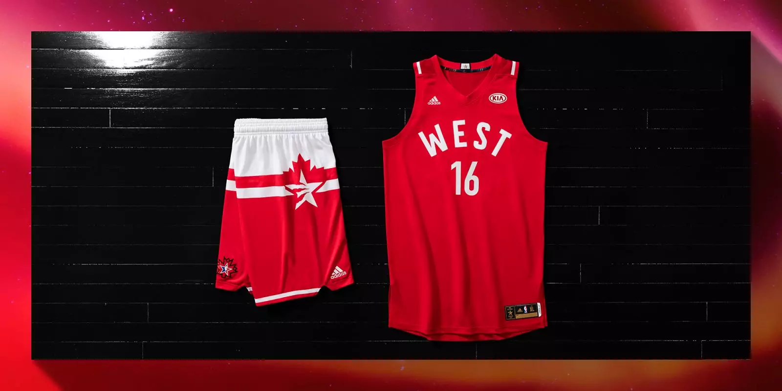 Джерси NBA 2016 All Star Uniforms Торонто