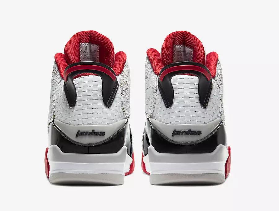 Jordan Dub Zero OG Putih Hitam Merah 311046-116 Tanggal Rilis